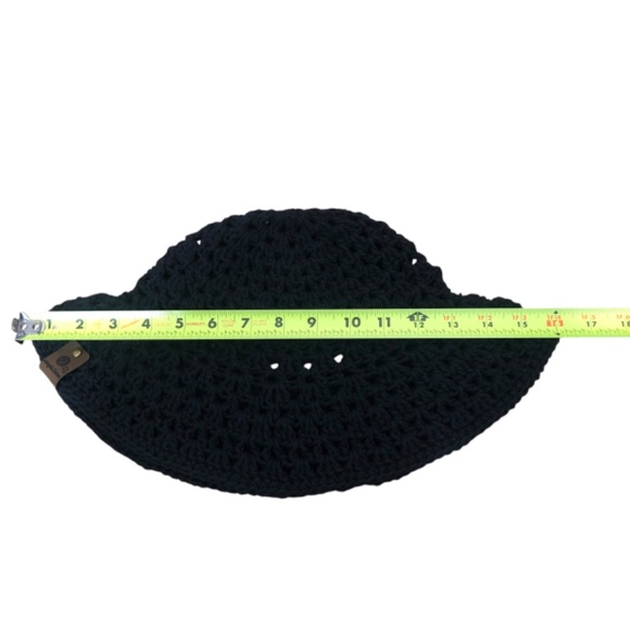 Crochet Bucket Hat | Black